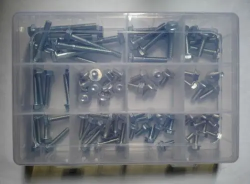 Комплект болтов с шестигранной головкой из нержавеющей стали 86 шт. | Обустройство