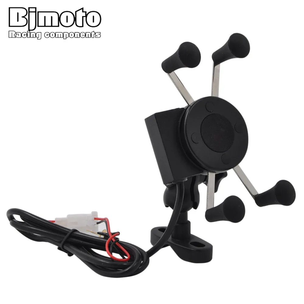 Bjmoto крепление на руль велосипеда MTB мотоцикла зеркало мобильный телефон GPS MP4