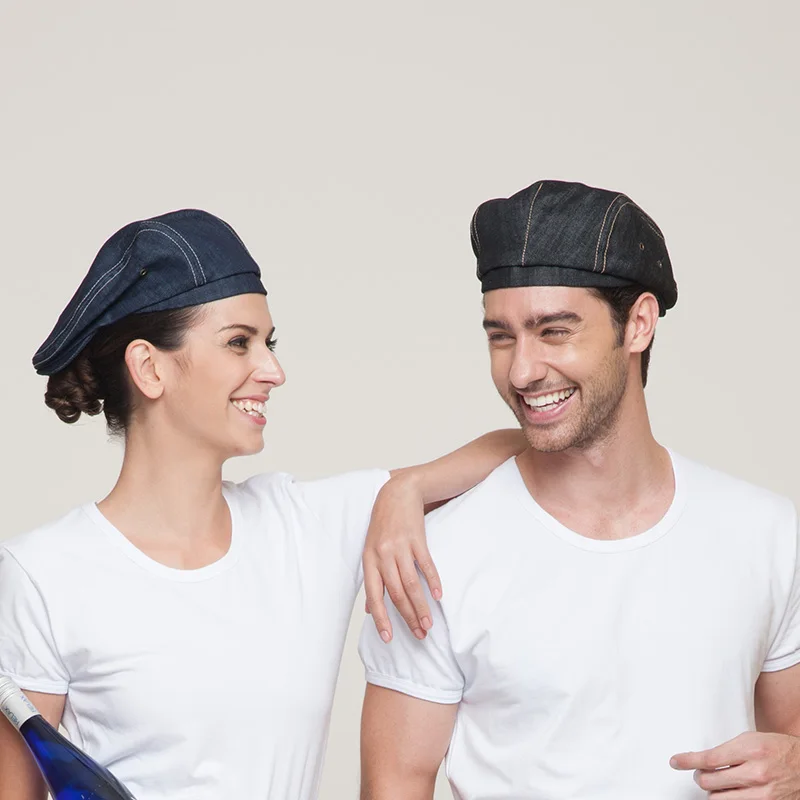 Мода Reataurant отель кухня официанта берет шеф повара шапки ковбой ткань много