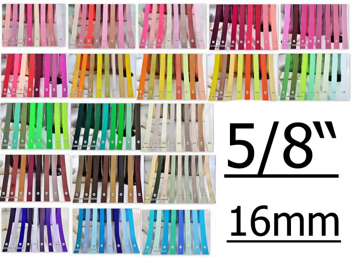 [IuBuFiGo] одноцветная 5/8 &quot16 мм Grosgrain ленты Fita de gorgorgorao оптовая продажа волос лента