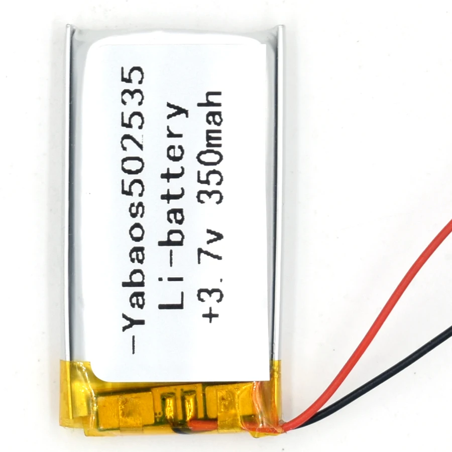 3 7 V 350 mAh 502035li-полимерная перезаряжаемая батарея Li Po ion LI для GPS Bluetooth MP3 MP4 052035 |
