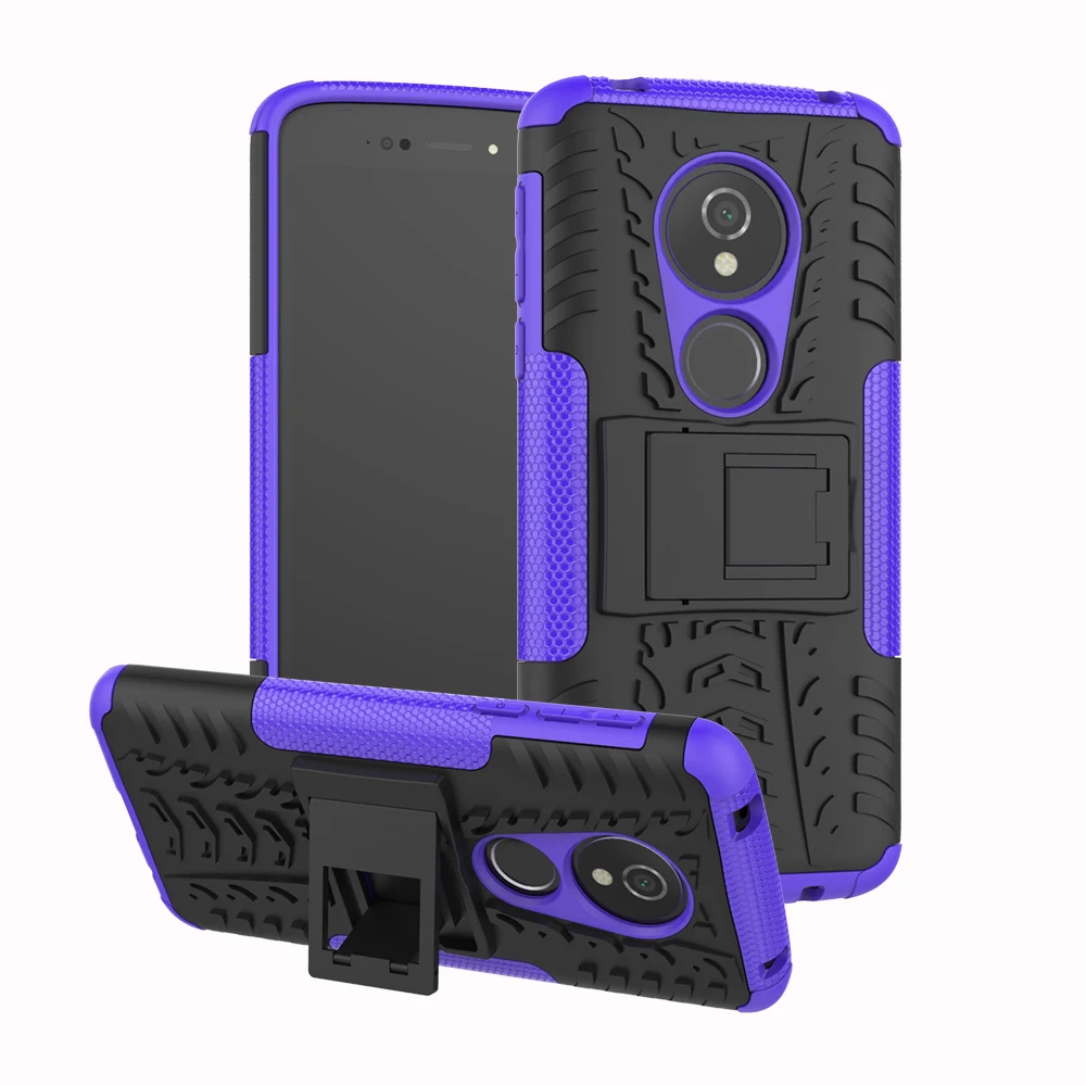 2 в 1 Hybrid Kickstand Dazzle Прочная резиновая броня жесткий противоударный чехол Чехлы для