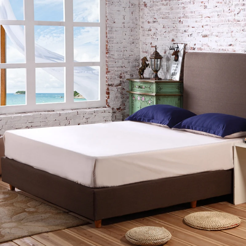 7 цветов 2 размера простыня покрывало чистый хлопок сатин кровать фланелет