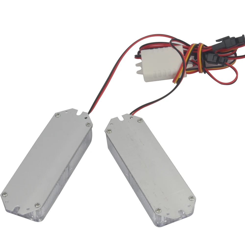 2x6 LED DRL мотоцикл стробоскоп стоп дневной свет 12 Вт Автомобильные предупреждающие