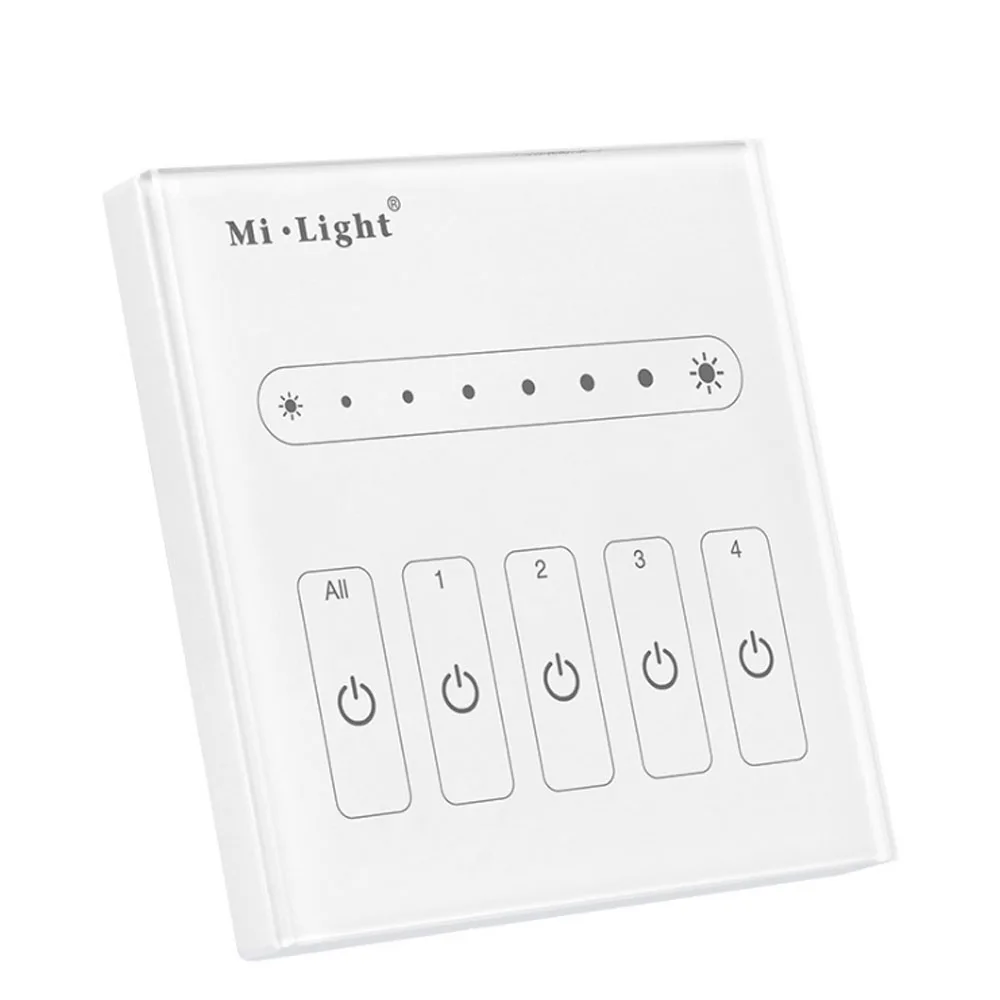 Milight L4 4 канальный 0 ~ 10 в панель диммер 1 канала независимое управление AC100 240V