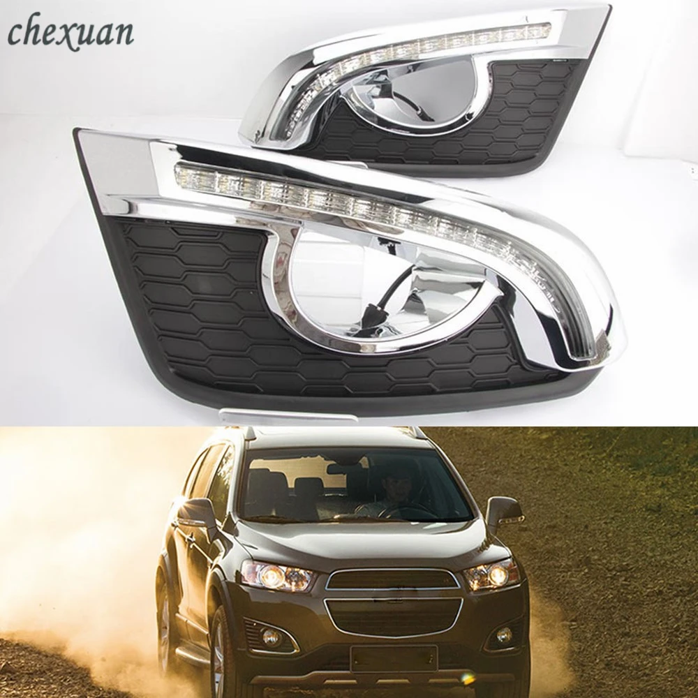 CSCSNL 1 комплект для Chevrolet Captiva 2014 2015 2016 12 В светодиодные дневные ходовые огни
