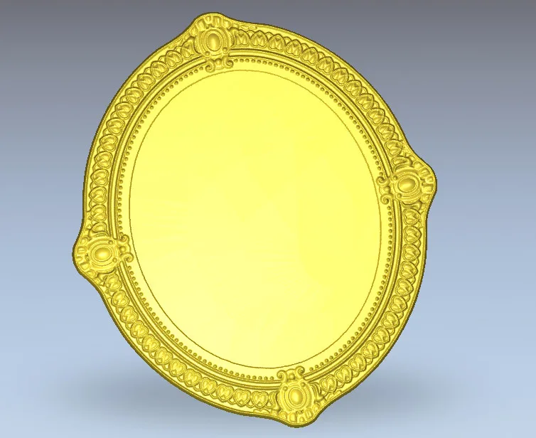 

Frame 3D model in STL format cnc carving engraving router relief Artcam Aspire F4