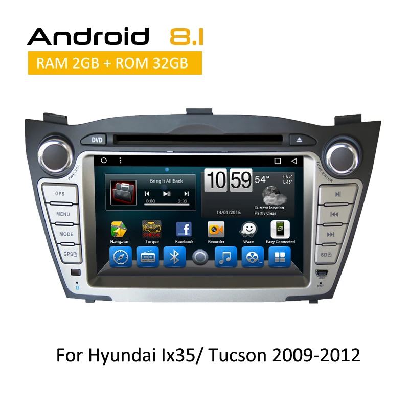 Автомобиль аудио DVD GPS navifation Android Поддержка Bluetooth SWC мультимедийный плеер для HYUNDAI