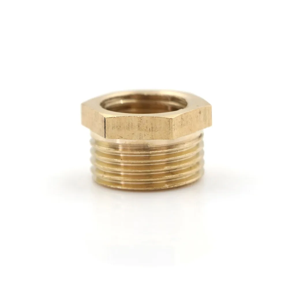 

HUXUAN 1/4 "BSP внутренней резьбой x 3/8" BSP с наружной резьбой латунь втулка редуктора редукционный переходник разъема адаптер трубы
