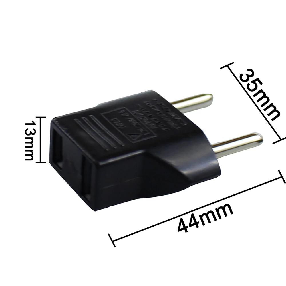 5 шт. США в ЕС вилка питания дорожный переходник бытовые вилки оптом|plug us|plugs wholesaleus