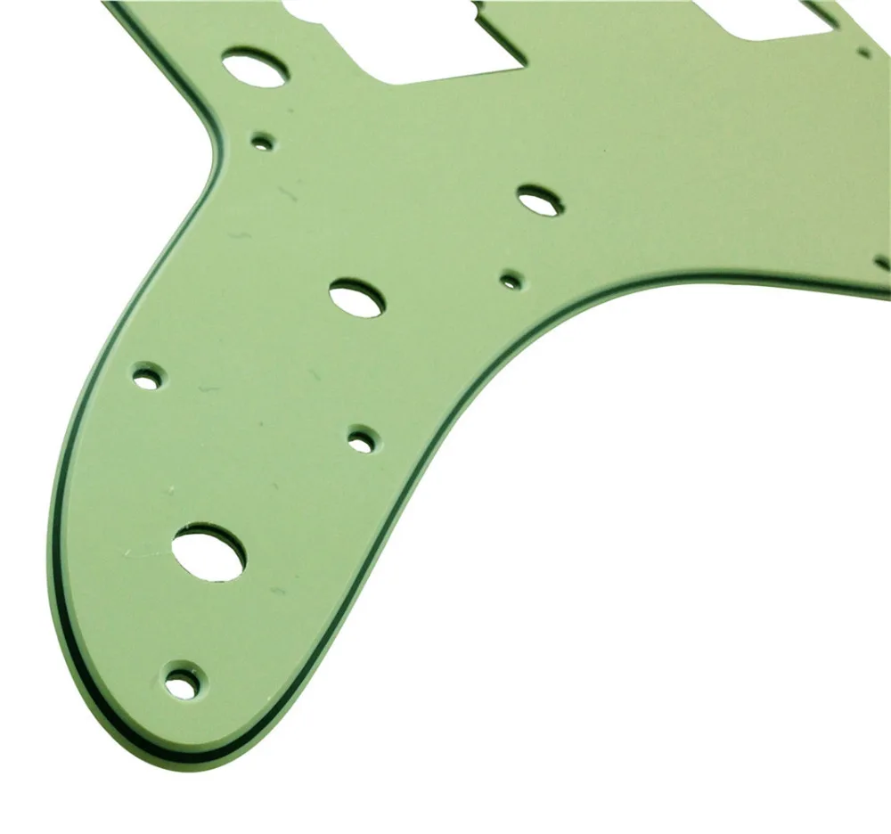 Pleroo Custom Guitar pickgaurd для US Jazzmaster style pickguard замена 3 слоя мятный зеленый|Детали и