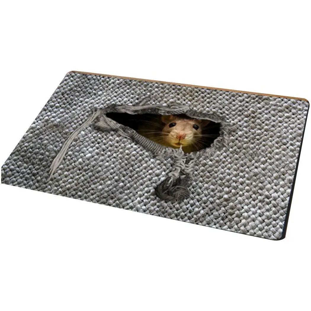 Милое животное Спальня Коридор Гостиная Коврик для дома Нескользящая подушка