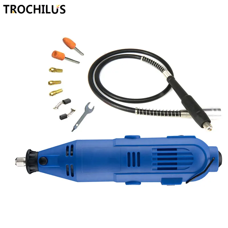 Trochilus мини электродрель шлифования для Dremel мясорубку с машины гравировка гибкий