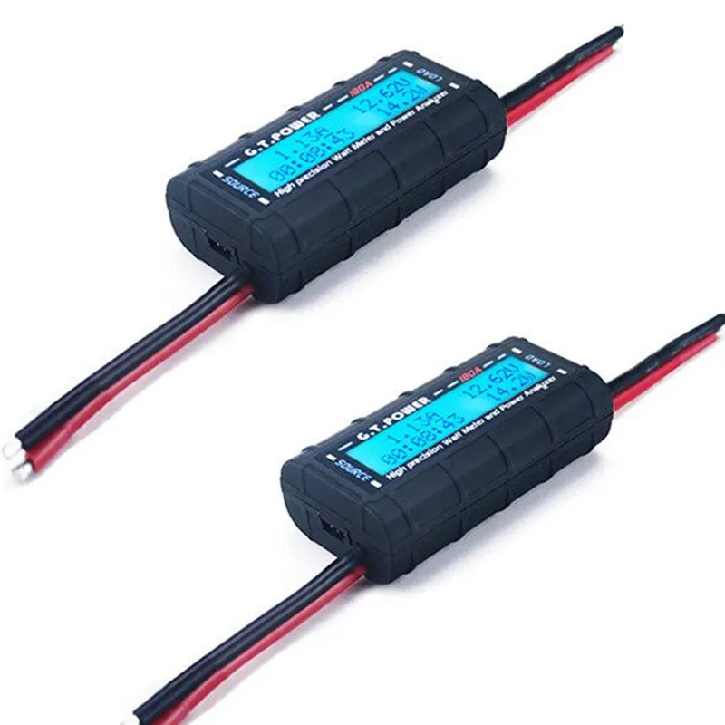 Анализатор мощности G.T.POWER 180A RC ваттметр с ЖК дисплеем подсветкой для измерения