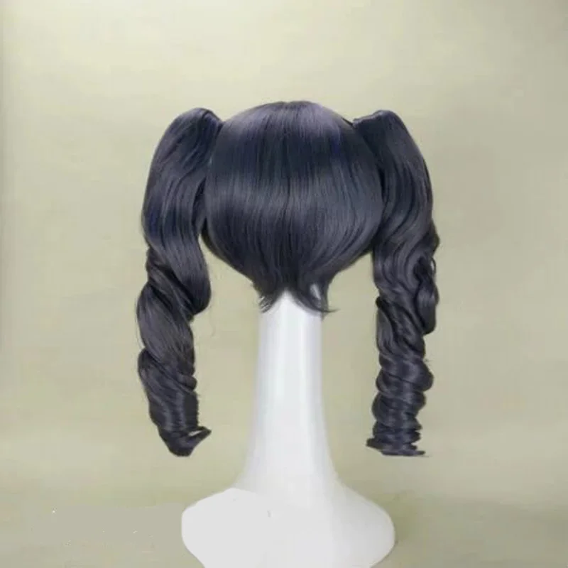 HAIRJOY зеленый Вокалоид Мику косплей парик две косы длинные кудрявые конские хвосты синтетические волосы парики для сахара Сливы Мерси от Overwatch