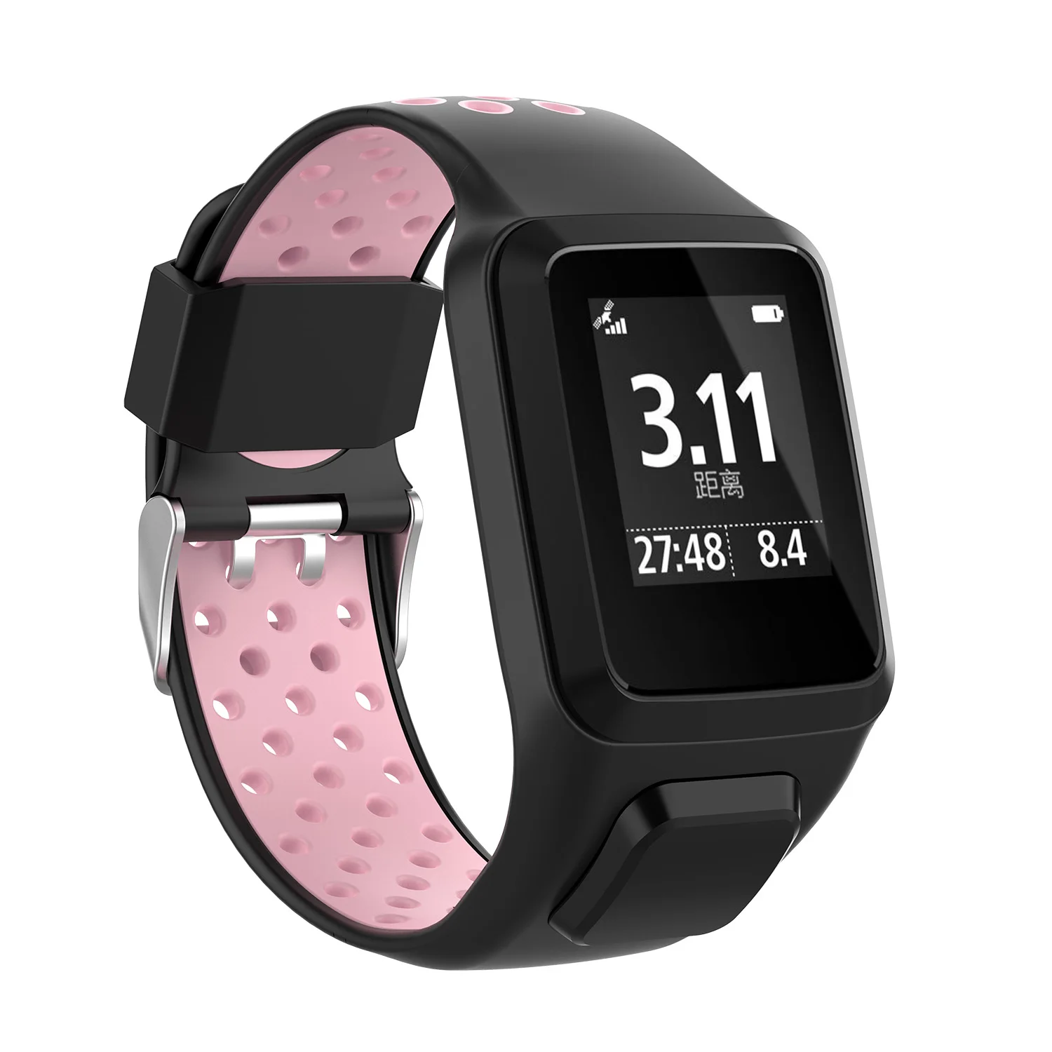 Силиконовый сменный ремешок на запястье для TomTom Runner 2 3 Spark 3 gps часы Прямая поставка