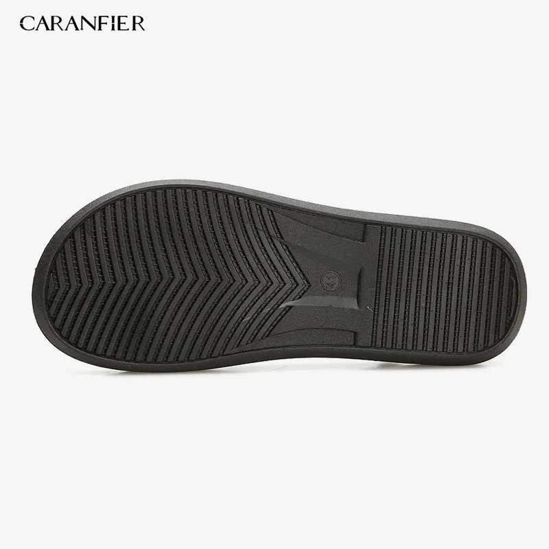 CARANFIER/мужские сандалии; Sandalias Hombre; сандалии-гладиаторы для мужчин; летняя пляжная обувь в римском стиле; Вьетнамки; шлепанцы на плоской подошве; шлепанцы