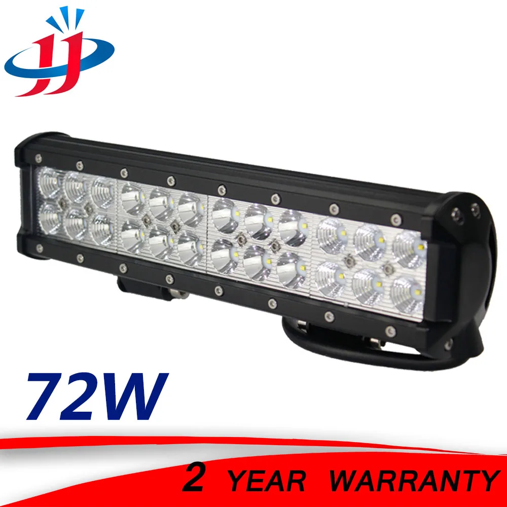 72 Вт Светодиодный светильник для мотоциклов транспортных средств внедорожных