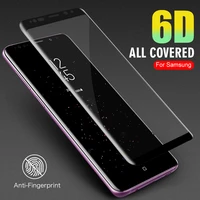 6d full tempered glass screen protector for samsung galaxy note 8 s9 s8 plus protective film for galaxy s7 edge s20 plus ultra