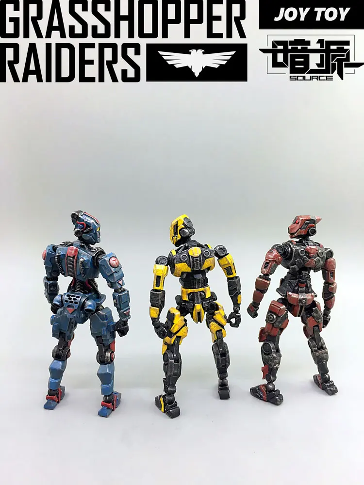 3 шт./лот) JOY TOY 1:27 Кузнечик рейдеры армия спецназ Коллекция фигурка для фанатов подарок на праздник