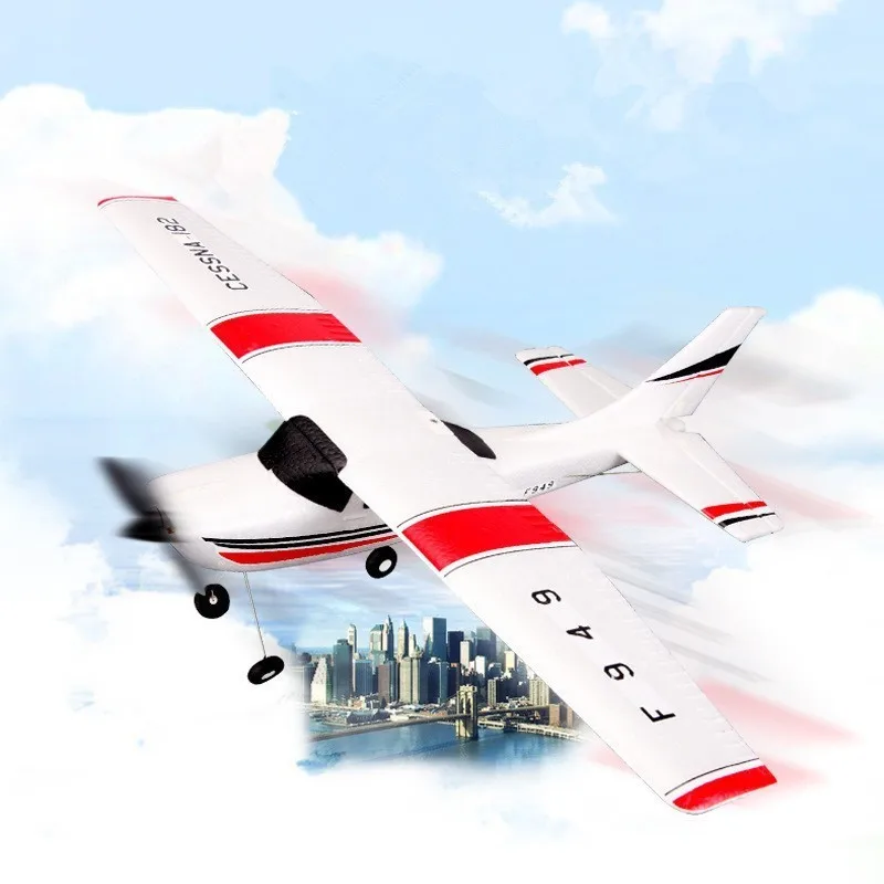 Дрон WLtoys F949 Sky King 2 4G RC Aircraft с фиксированным крылом RTF Радиоуправление 3CH Airplane WL 2019 |