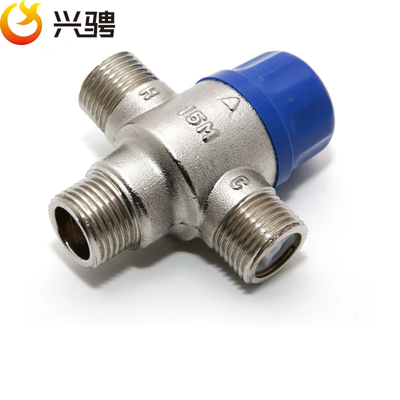 Солнечная энергия термостатический Селекторный клапан трехходовой термостатический переключающий клапан