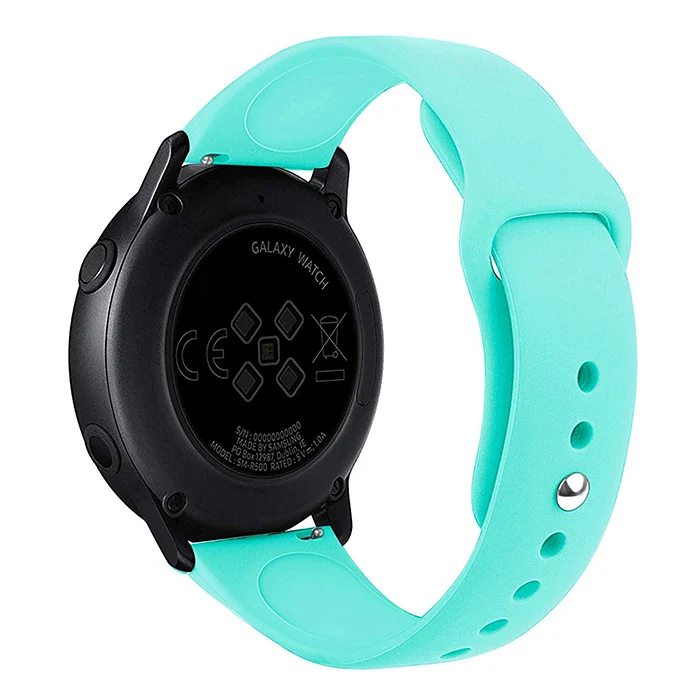 Зеленый Для Garmin Forerunner 245 ремешок 20 мм смарт часы ремешок для Garmin Forerunner 245/Vivoactive 3 часы браслет - Цвет: Зеленый