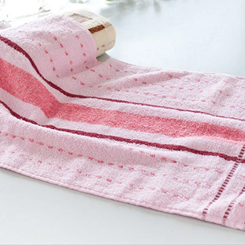 Многоцветное Хлопковое полотенце в полоску большой мягкий дышащий домашний