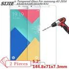 2 шт. закаленное стекло для samsung A5 2016 A510 A510F A5100 A51, чехол для GALAXY, экран, защитный 5,2-дюймовый смартфон, усиленный чехол