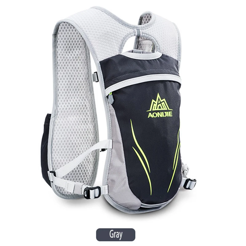 AONIJIE 5.5L Marathon Trail сумки для бега Пешие прогулки скалолазание рюкзак велоспорта