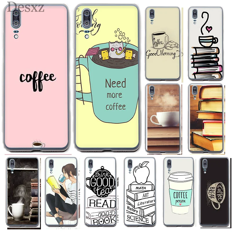 Чехол для телефона Coffee and book Mate 10 20 Lite Pro Nova 2i 3i 3 мягкие чехлы из ТПУ | Мобильные