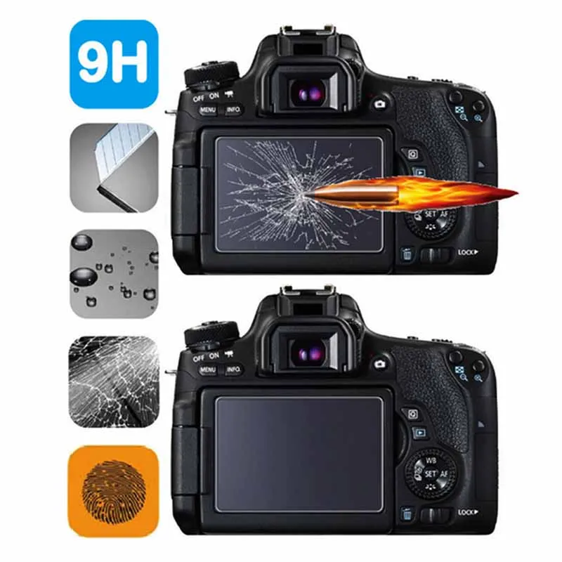 Deerekin 9H HD 2.5D твердость поверхности закаленное стекло ЖК-экран протектор для Nikon