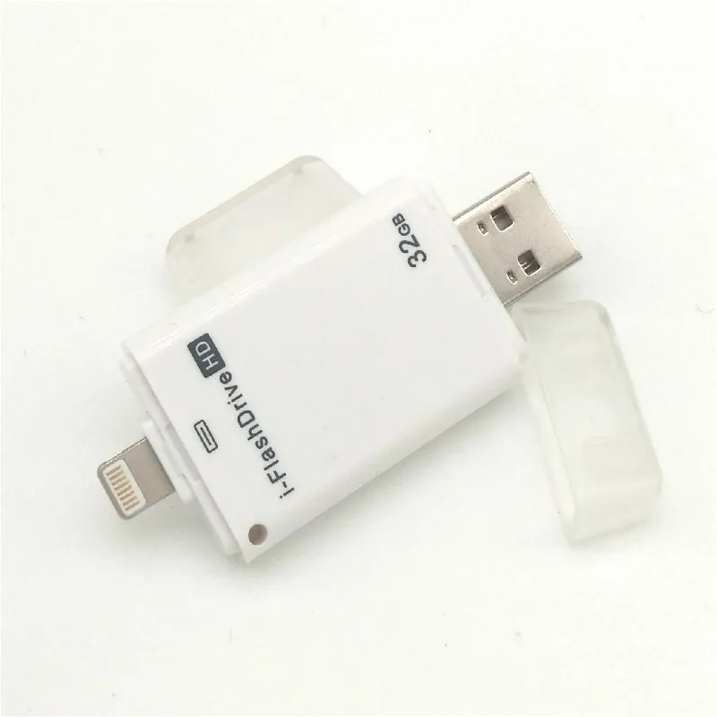 I Flashdrive 32G смартфон Otg USb флеш накопитель Lightning/Usb для iphone 5/6/6plus ipad встроенная карта