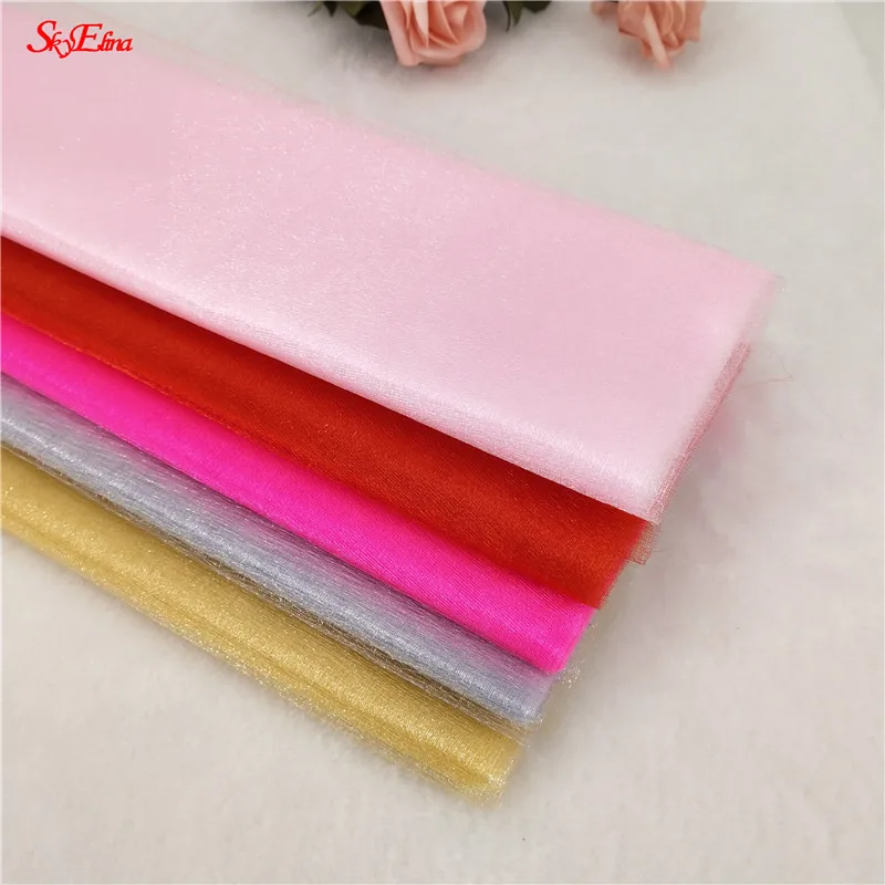 Прозрачная органза из белой пряжи 0 48 М * 10 м | Дом и сад