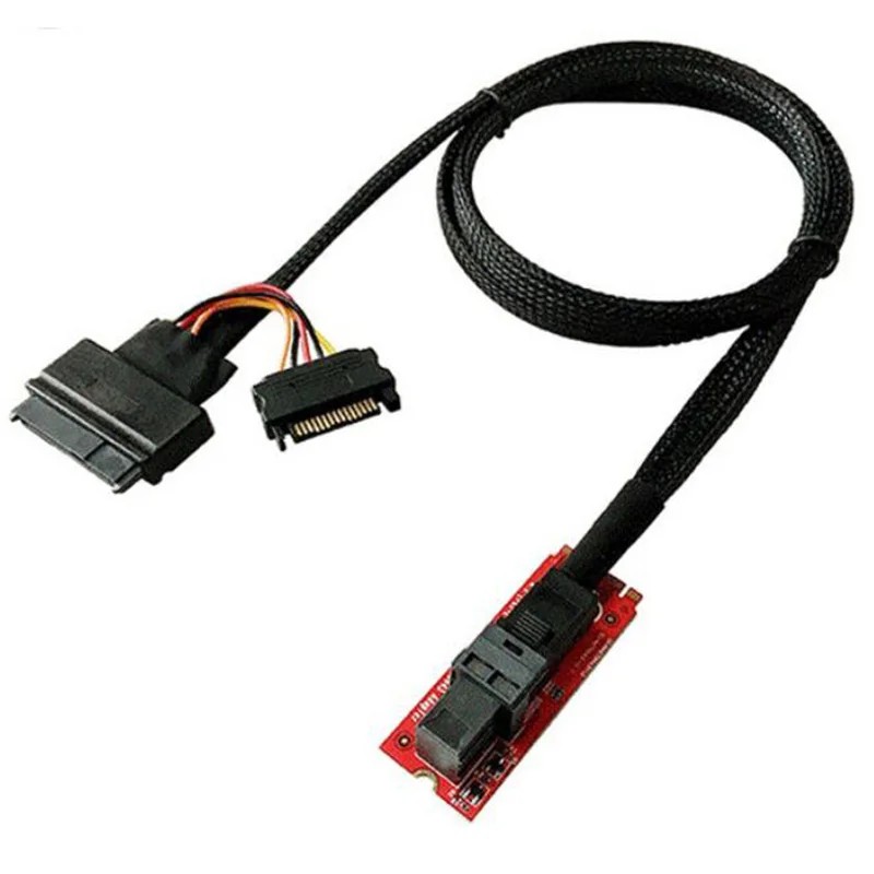 U.2 (SFF 8639) к M.2 M Key NVMe адаптер Mini SAS SFF 8639 адаптер|mini sas|mini minimini adapter |