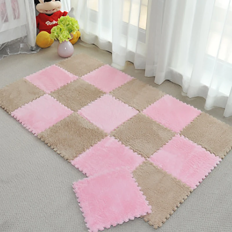 8 шт. 30x30 см DIY волшебный пазл доска для детей мягкий лоскутный нескользящий коврик
