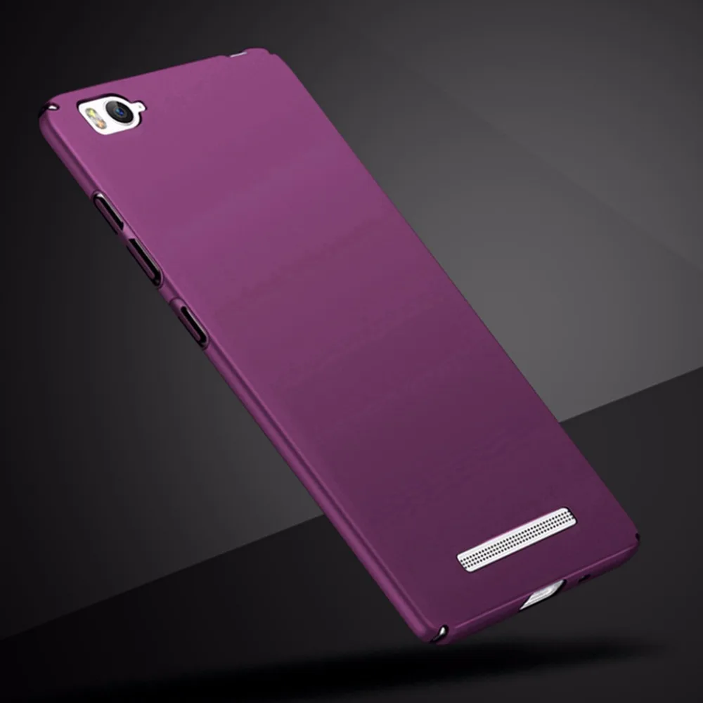 Оригинальные чехлы для Xiaomi Mi4c чехол Mi4i жесткий матовый из поликарбоната задняя