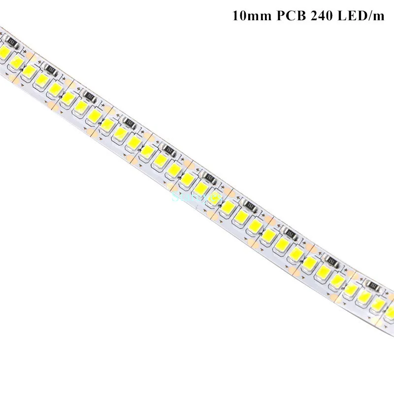 30 шт. Светодиодная лента 5 м SMD 2835 120 240 LED/m 12 В постоянного тока IP20