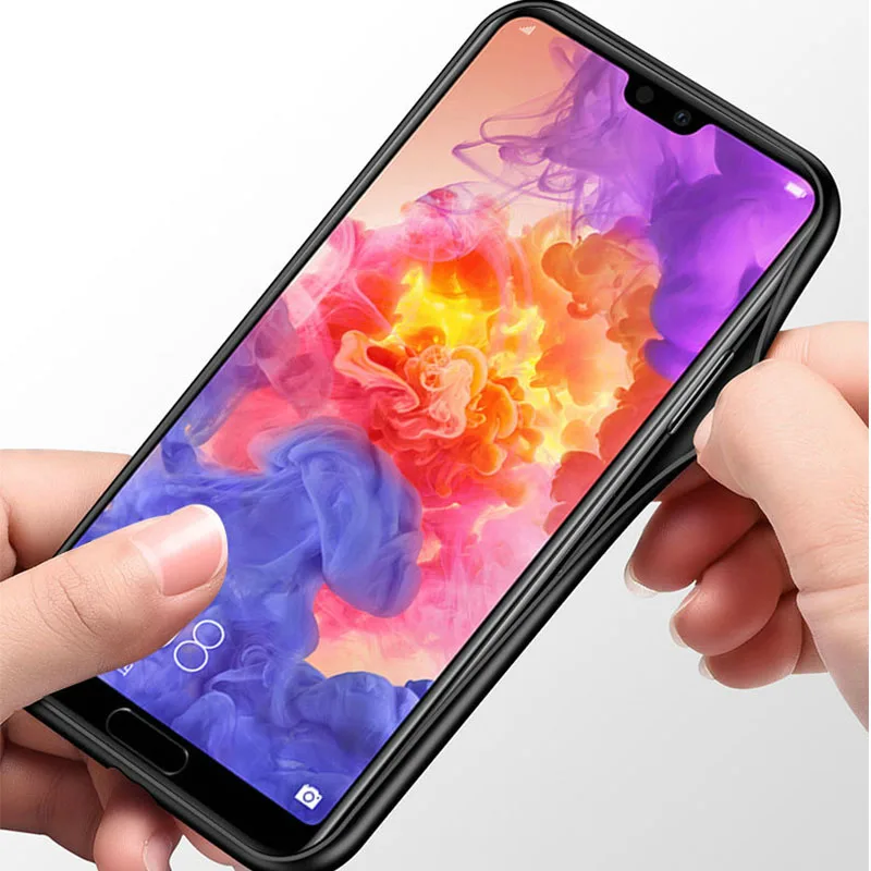 Роскошный стеклянный зеркальный чехол SemgCeKen для huawei p20 pro lite p20pro p 20, силиконовый тонкий жесткий чехол для телефона etui