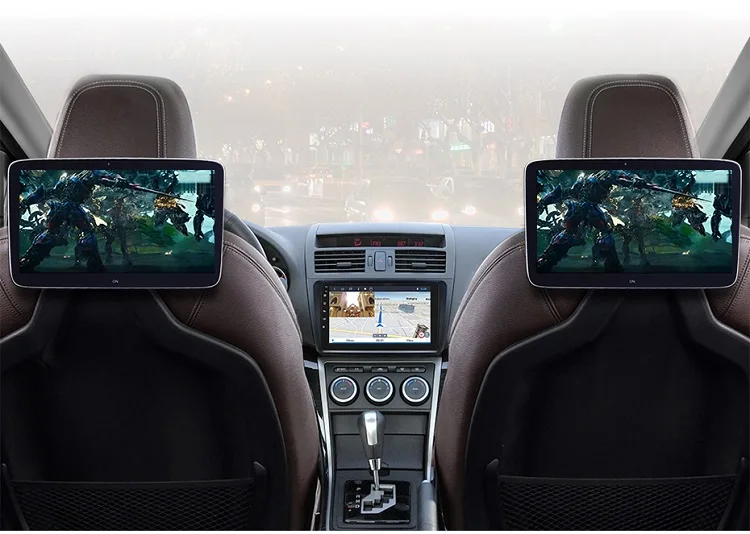 Автомобильный Радио мультимедийный плеер для Mazda 6 Gh 2008- 2Din Android 9,0 Авторадио gps навигация мазда 6 II Ультра магнитофон