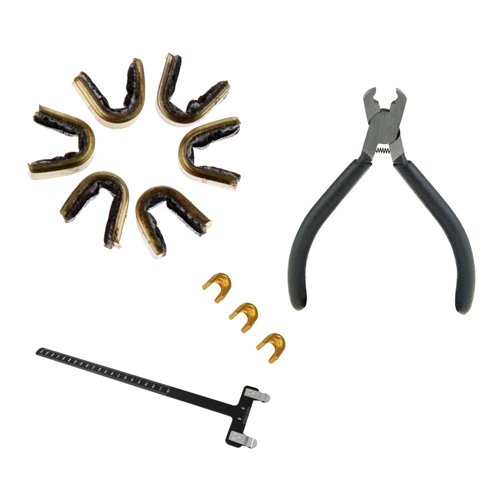 Набор из 9 предметов для стрельбы лука с бантом и носками + плоскогубцы квадратный