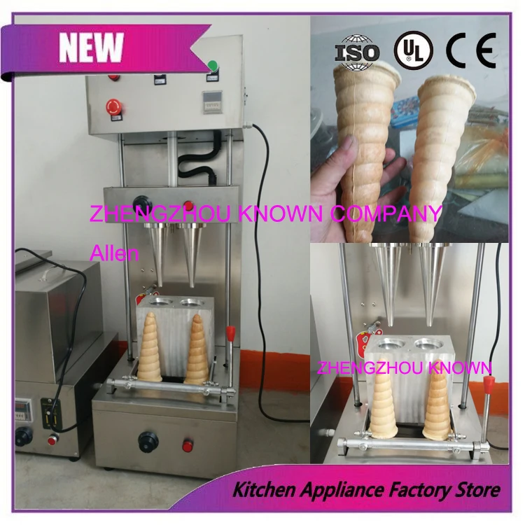 

110v/220v Hot Electric Pizza Cone Machine; Waffles Cone Maker