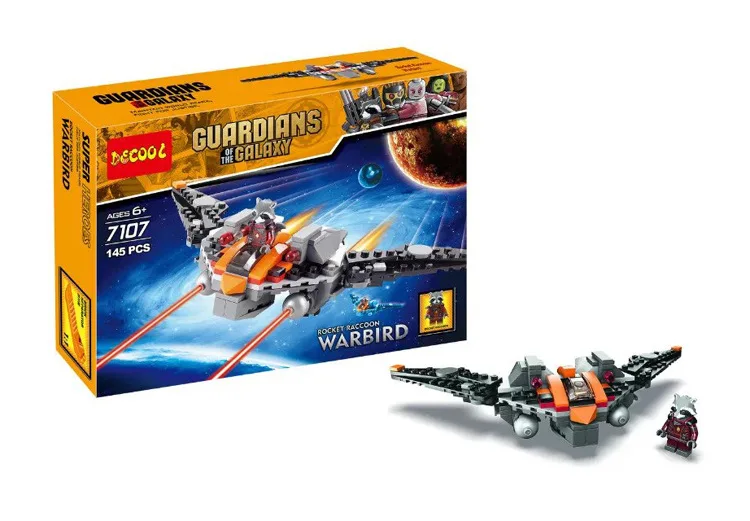 with no box 145 pcs Строительные блоки Decool совместимы с моделями DG7108 506P строительные наборы блоки игрушки хобби для детей - Цвет: with no box 145 pcs