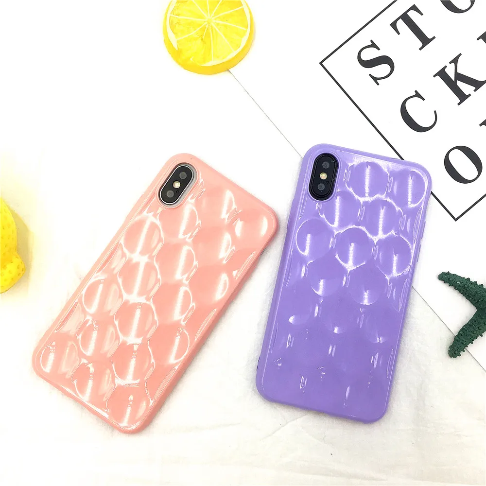 3D силиконовый чехол для iPhone X 10 мягкий ТПУ высокое качество ударопрочный 7 8 6 6s Plus