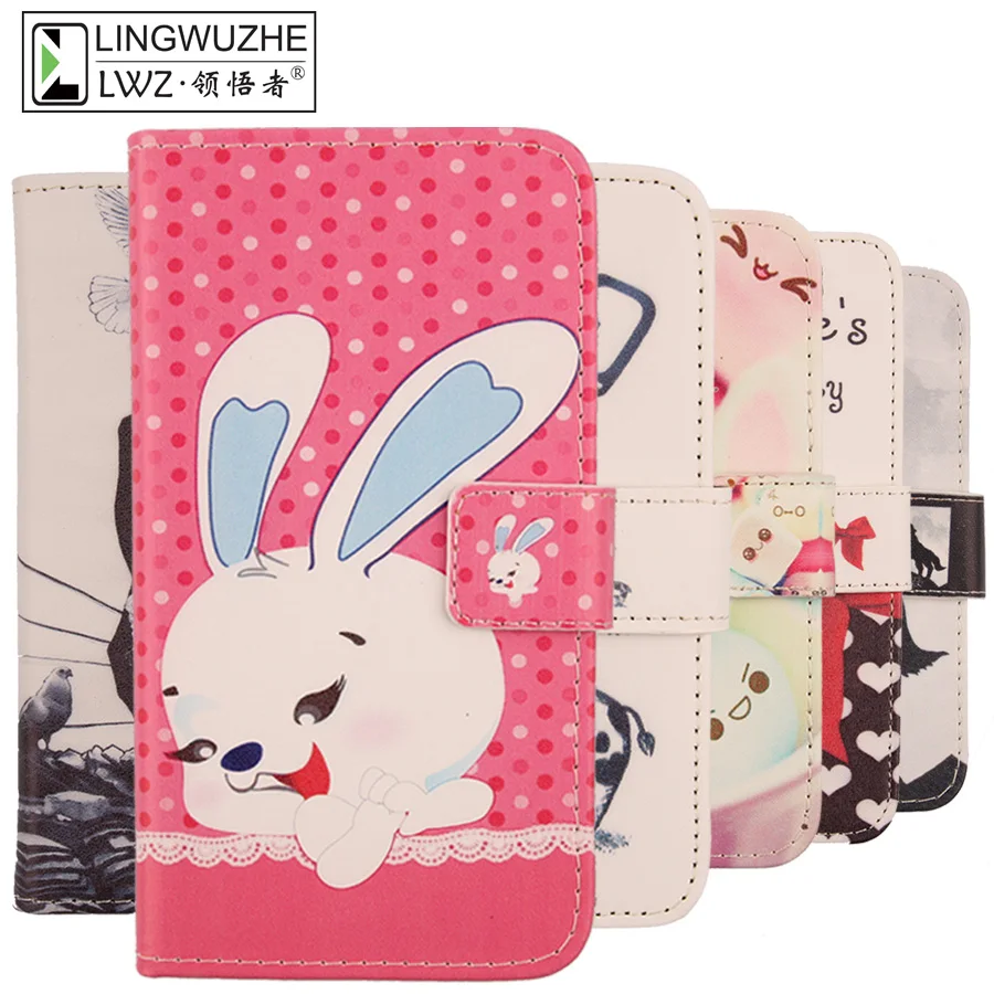 Чехол для Alcatel One Touch Idol Mini OT 6012D 6012X 6012A 6012 Вт откидной бумажник мобильный телефон