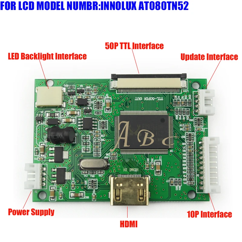 Плата контроллера параллельного управления с HDMI на 50P 40P TTL модуль монитора для