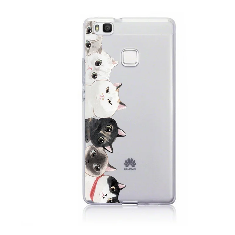 Чехол для Huawei P Smart Y3 Y5 2017 P9 Lite мини-чехол милый классный силиконовый чехол Cover PSmart 5