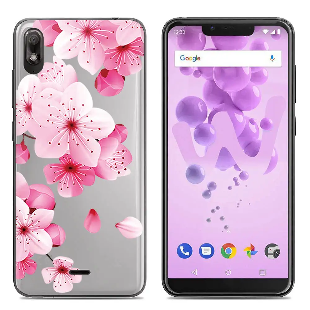 5 Мягкий силиконовый чехол для телефона чехол для Wiko View 2 Go 5,93 дюймов TPU модный цветной узор окрашенный прозрачный чехол - Цвет: 5
