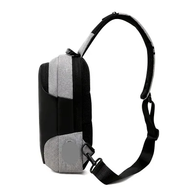Мужская сумка через плечо с usb портом из ткани Оксфорд.|Мужские рюкзаки| |