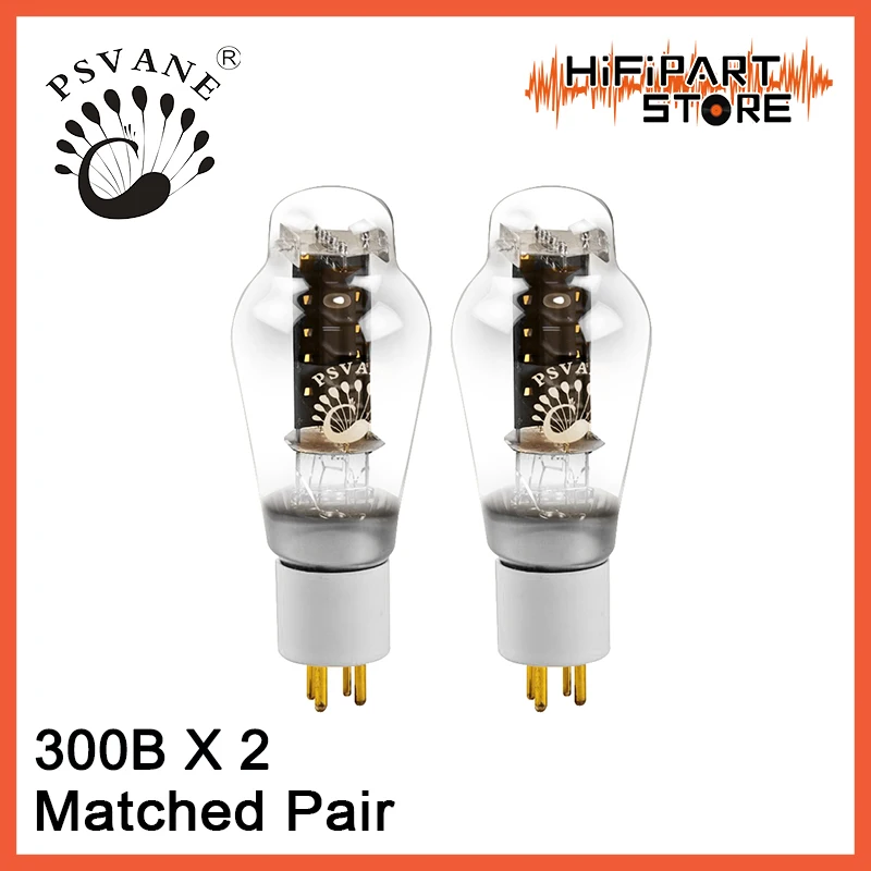 2 шт. PSVANE 300B (золотистый штифт) совместимая пара лампочек Repalce GV Shuguang EH Golden Lion 300B-98